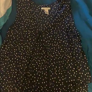 Polka dot tank top
